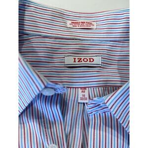 Izod Striped Button Down. Slim fit,‎ 16 neck (32-33)